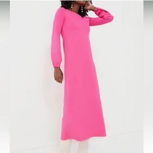 POMANDER PLACE || Hot Pink Double Knit Lennox Dress Size XXS